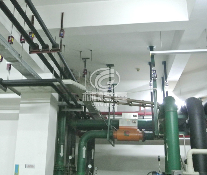 卓越蔚藍海岸空調主機減振降噪治理